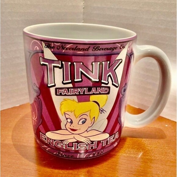 Disney TINKERBELL Tink Fairyland English Tea Jumbo Mug 16 oz - Picture 8 of 9